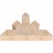 Ekena Millwork Richland Smooth Timber Gable Bracket, Douglas Fir, 36"W x 24"H x 5 1/2"D x 5 1/2"F, 16/12 Pitch GBW036X24X0606RIC00SDF - alternate 4